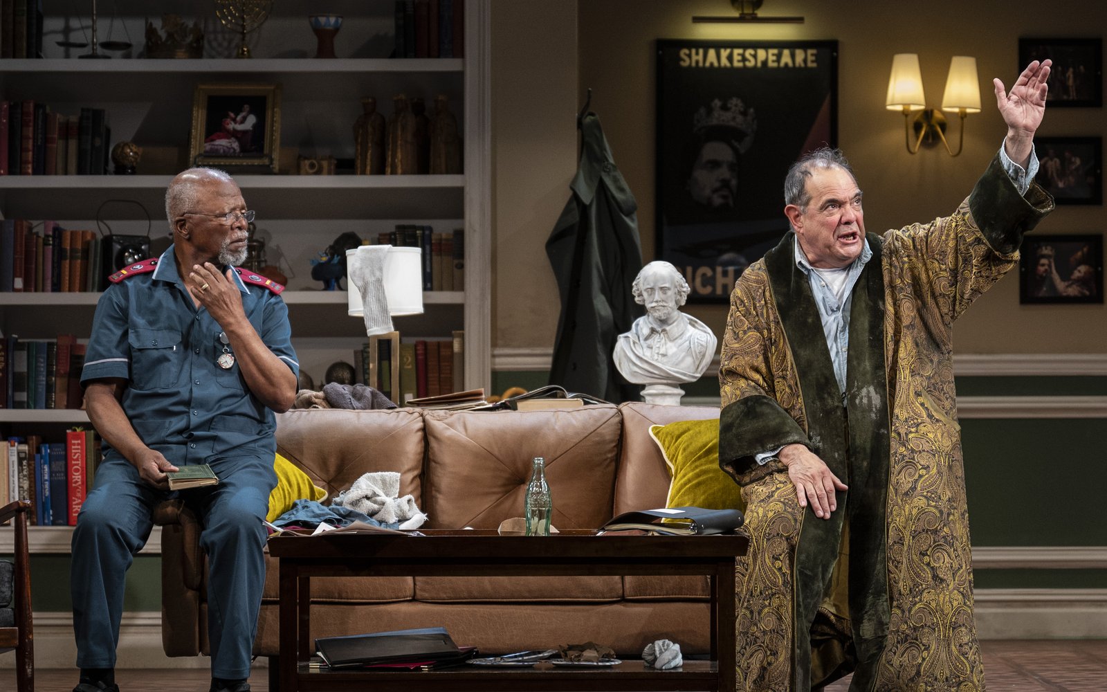 John Kani and Edward Gero (Teresa Castracane Photography)