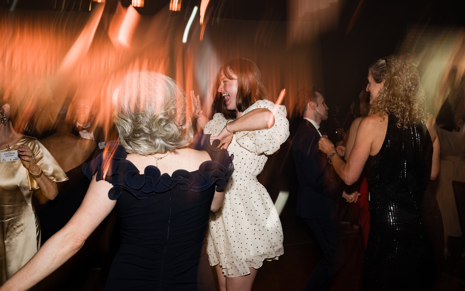 Guests hit the dance floor during the after-party (Dammel Photographic Works)