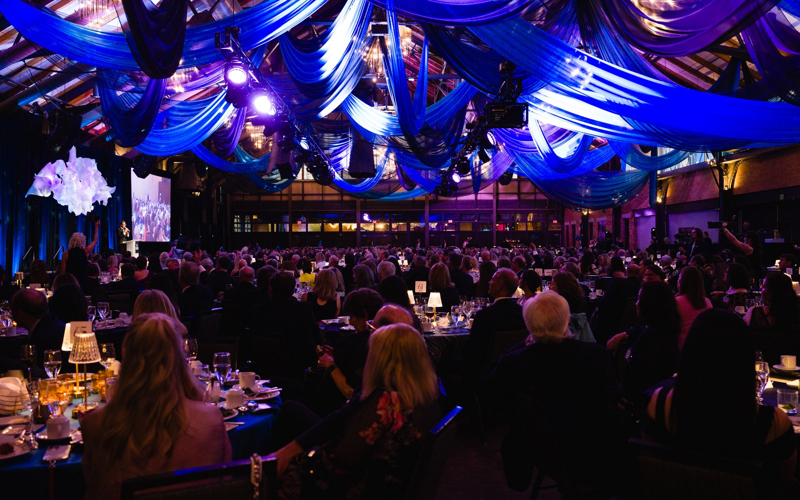 The program space at Fanfare for the Guthrie 2026 (Joe Dammel)