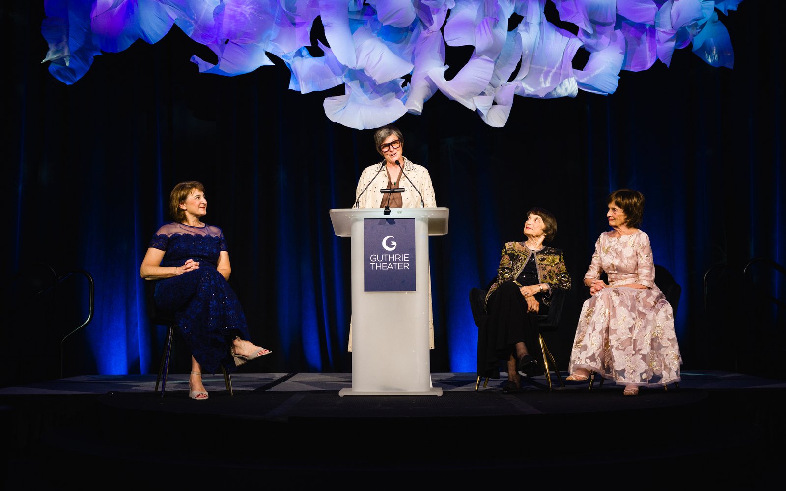 Martha Goldberg Aronson, Wendy Nelson, Luella Goldberg and Marilyn Carlson Nelson (Joe Dammel)