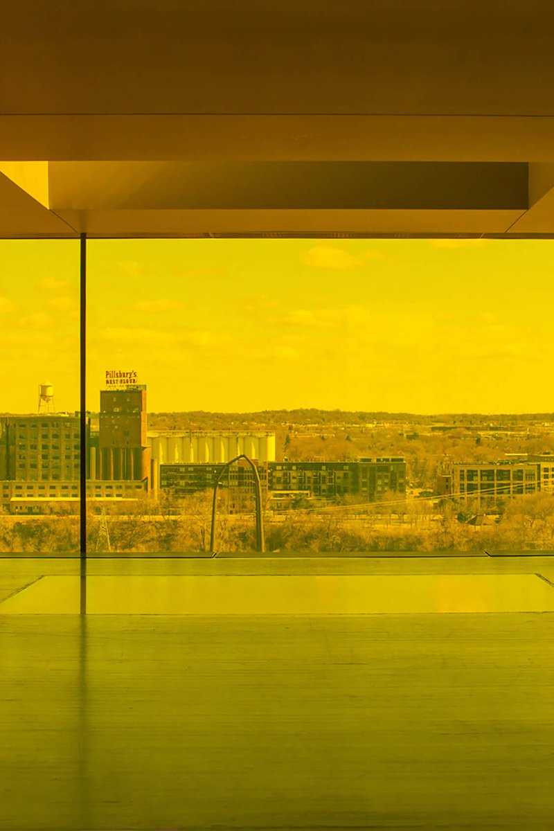 The Amber Box on Level Nine empty on a sunny afternoon.