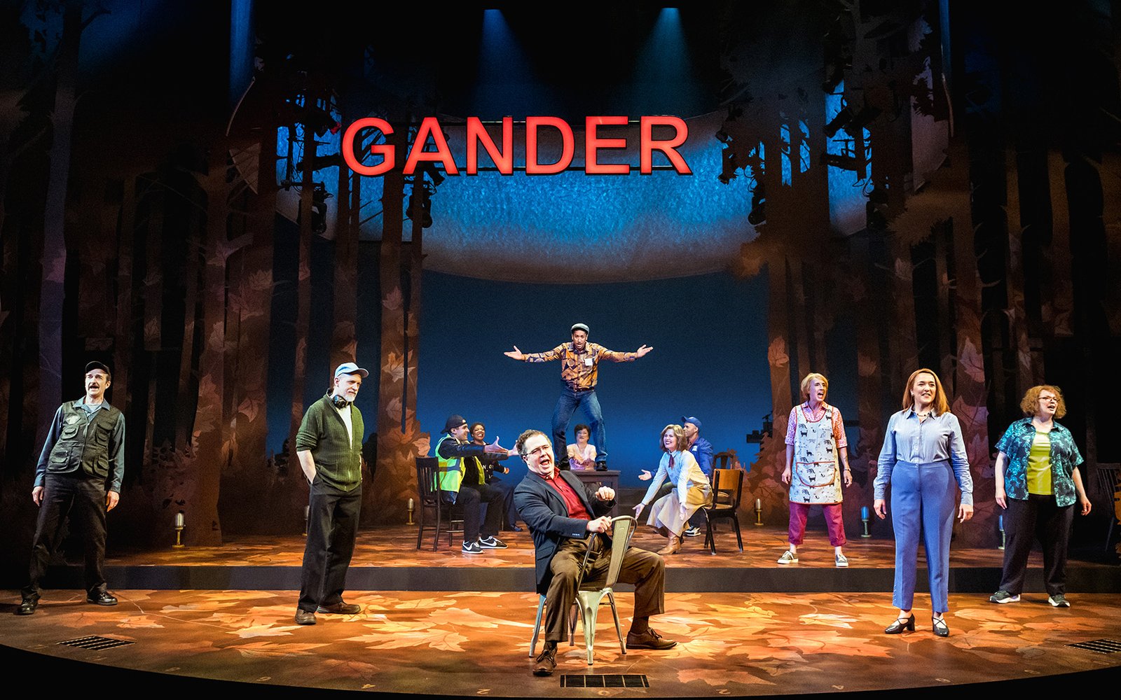 The cast of COME FROM AWAY (Dan Norman)