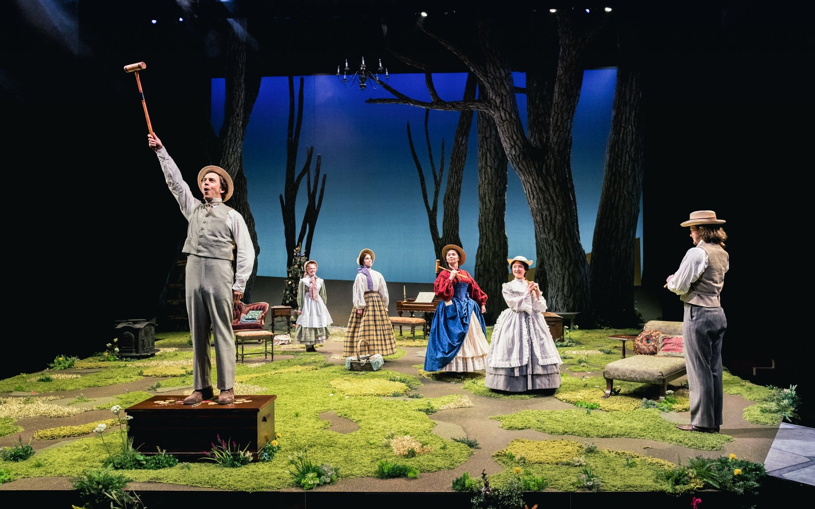 The cast of Louisa May Alcott's Little Women (Dan Norman)