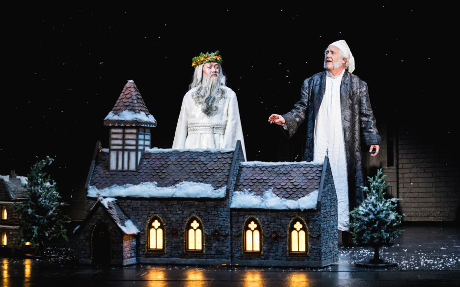 Actors in A Christmas Carol.