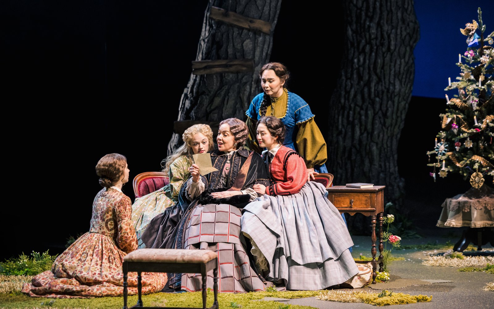 The cast of Louisa May Alcott's Little Women (Dan Norman)