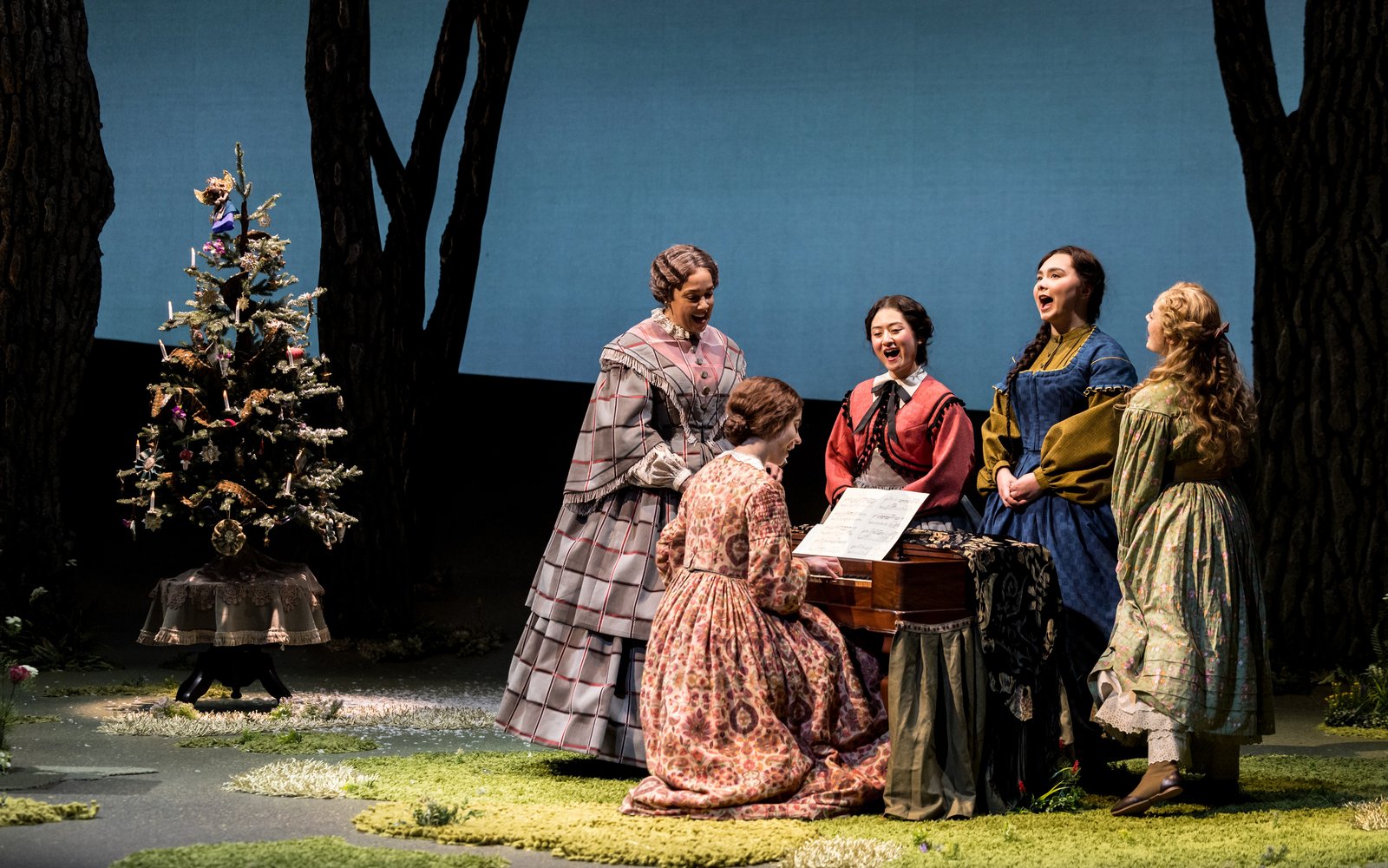 The cast of Louisa May Alcott's Little Women