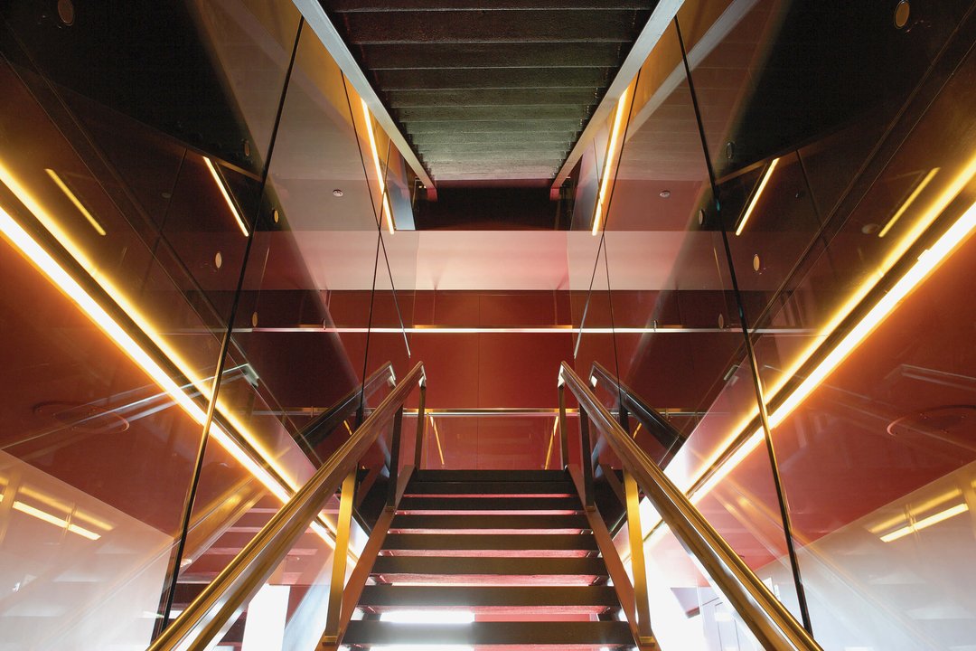 Proscenium Level Four Stairs