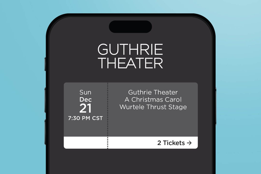 Digital Ticket Screenshot