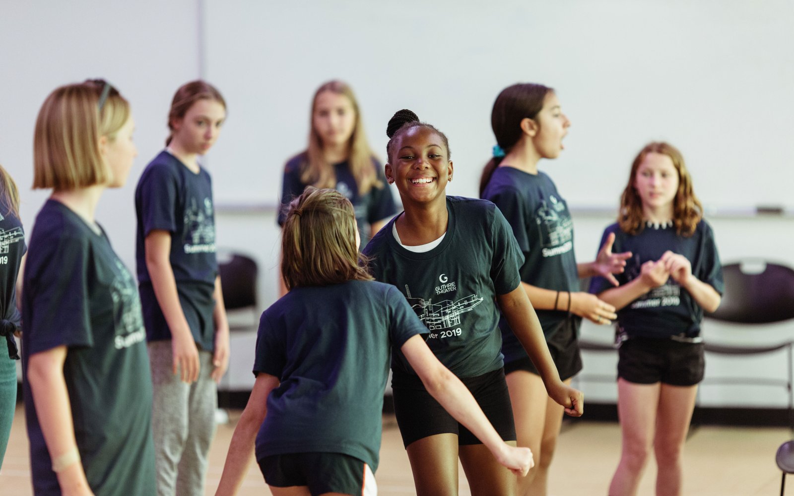Guthrie summer campers perform during a musical theater camp (Nathan Dale Studios)
