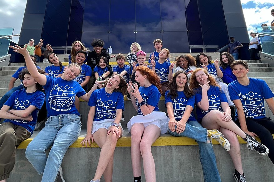 Summer Camp Silly Group Photo